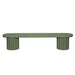 Showcasing Sitasora 2.1m Concrete Bench - Green DB12294-CO Bench by Calibre Furniturs