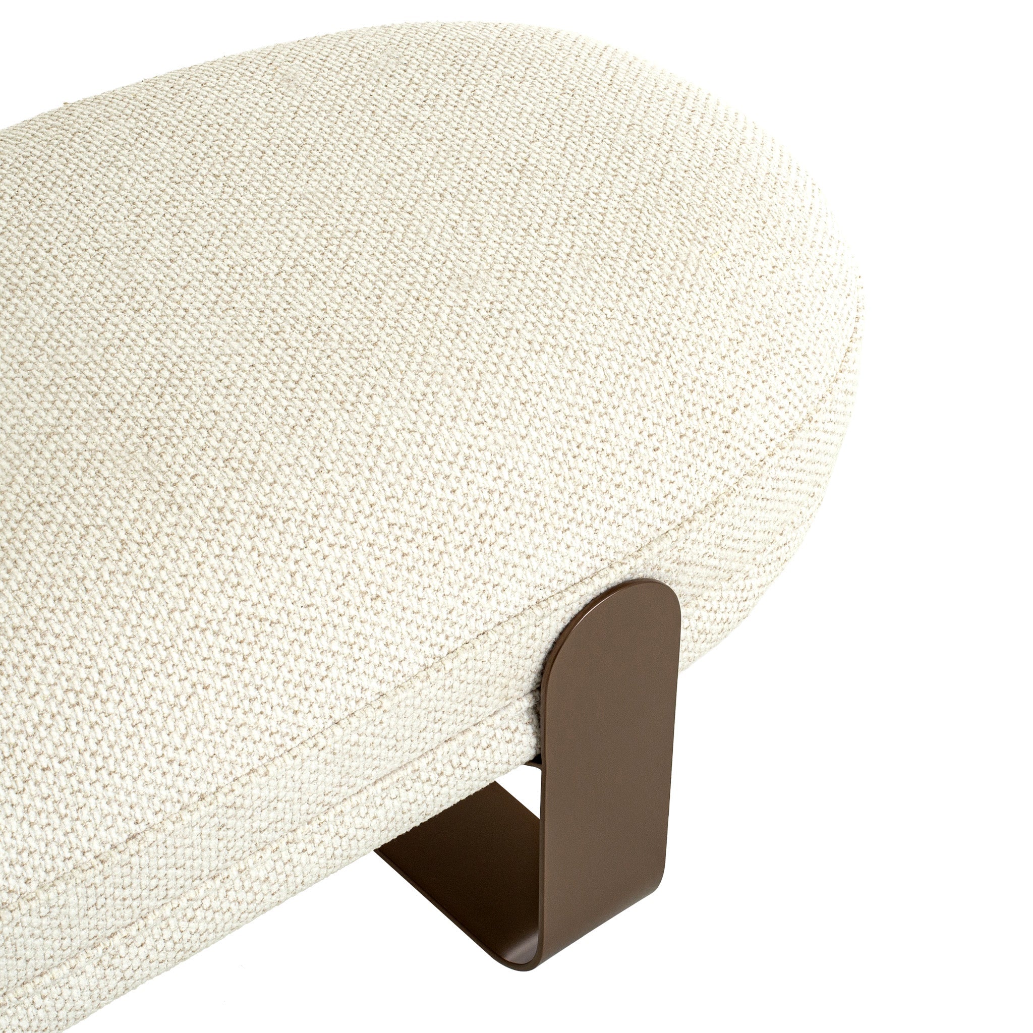 1.5m Long Bench - Soft Ivory