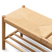 110cm Oak Bench - Natural Seat - image 7