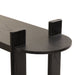 1.6m Black Elm Bench - Natural Linen - image 7