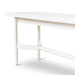 1.8m Wooden Bench - Full White - image 9