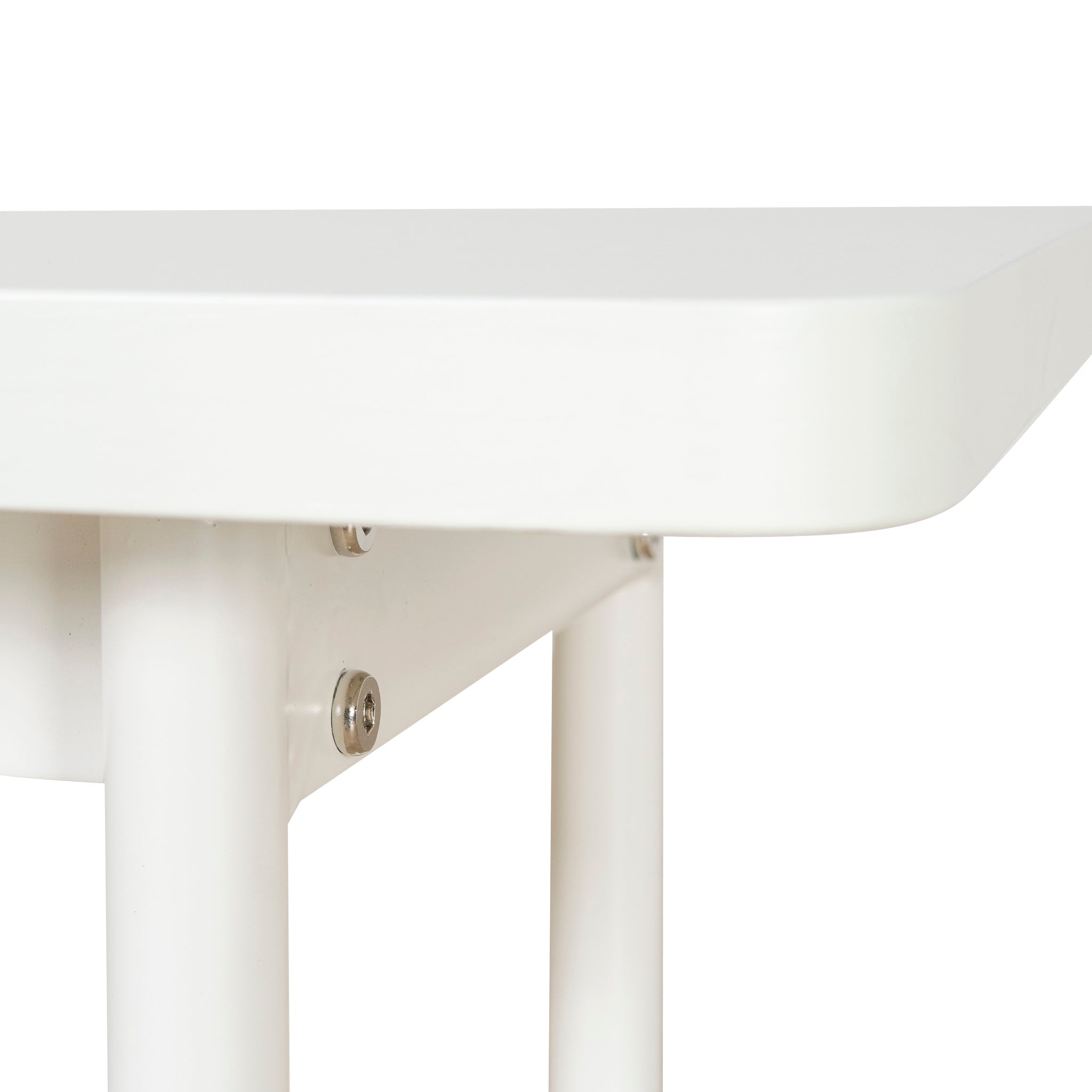 1.8m Wooden Bench - Full White - image 10