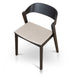 Black Dining Chair - Grey Seat (Set of 2) - image 6