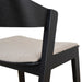 Black Dining Chair - Grey Seat (Set of 2) - image 8