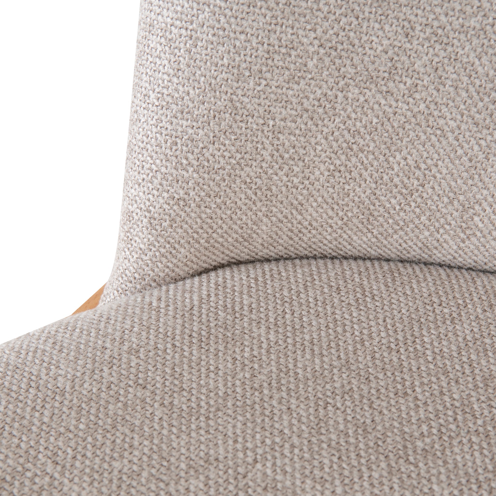 Set of 2 - CDC10055-SDx2 Natural Dining Armchair - Grey Seat - image 10