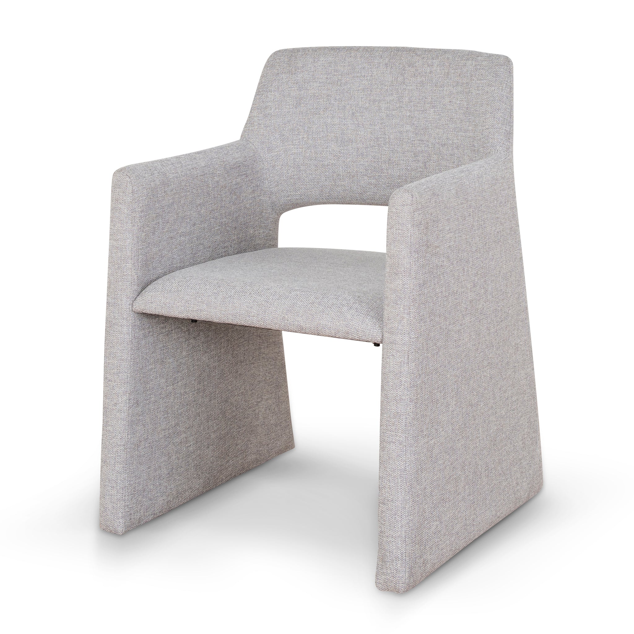 DWx2 Fabric Dining Chair - Spec Cloud Grey (Set of 2)