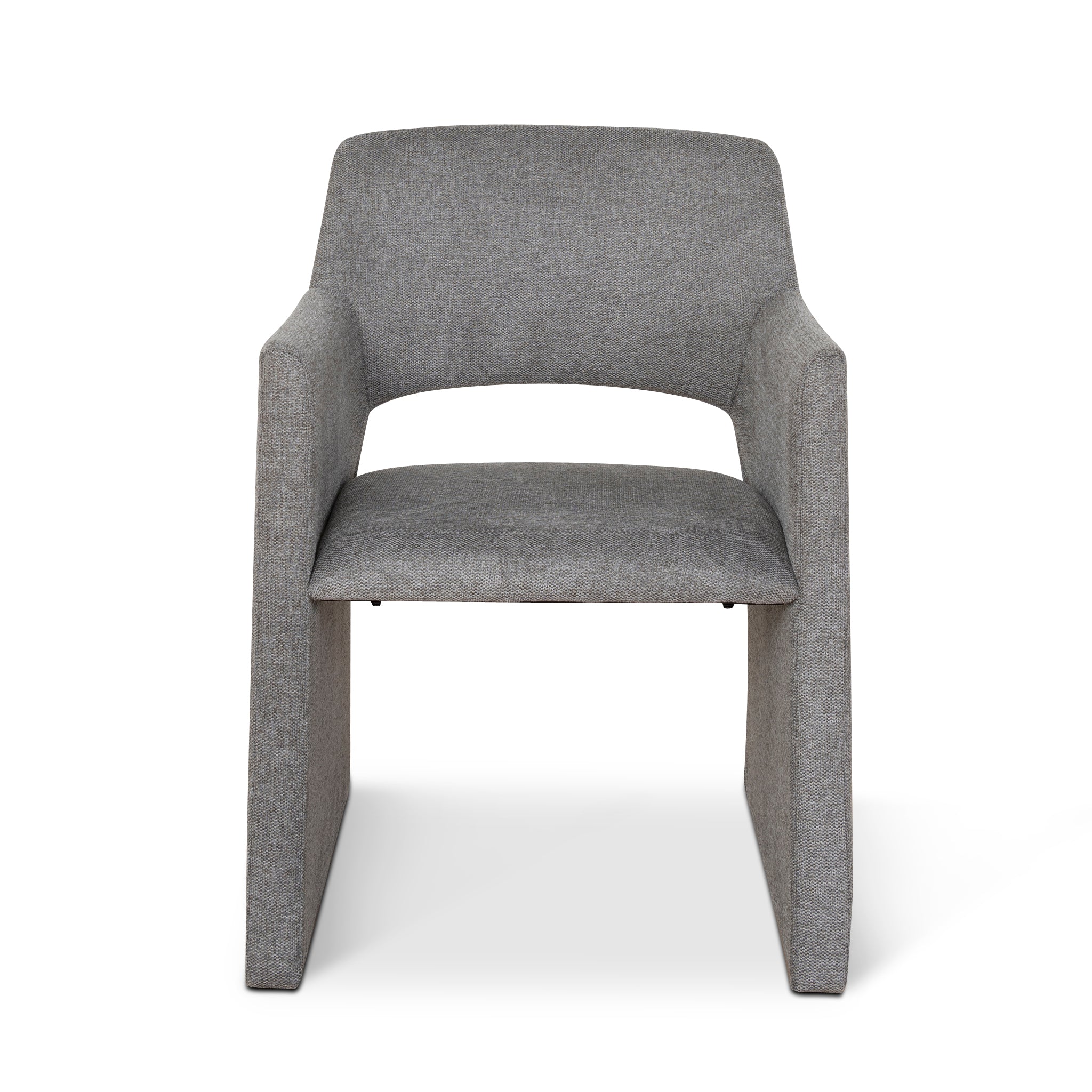 Set of 2 - Marko Fabric Dining Chair - Spec Grey