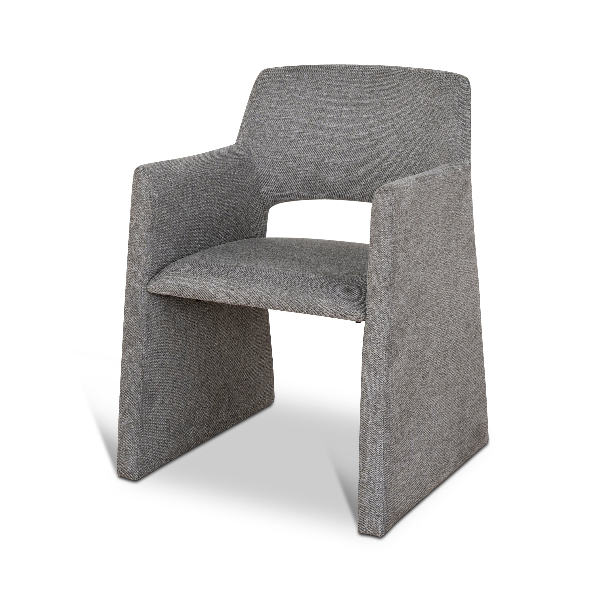 Set of 2 - Marko Fabric Dining Chair - Spec Grey