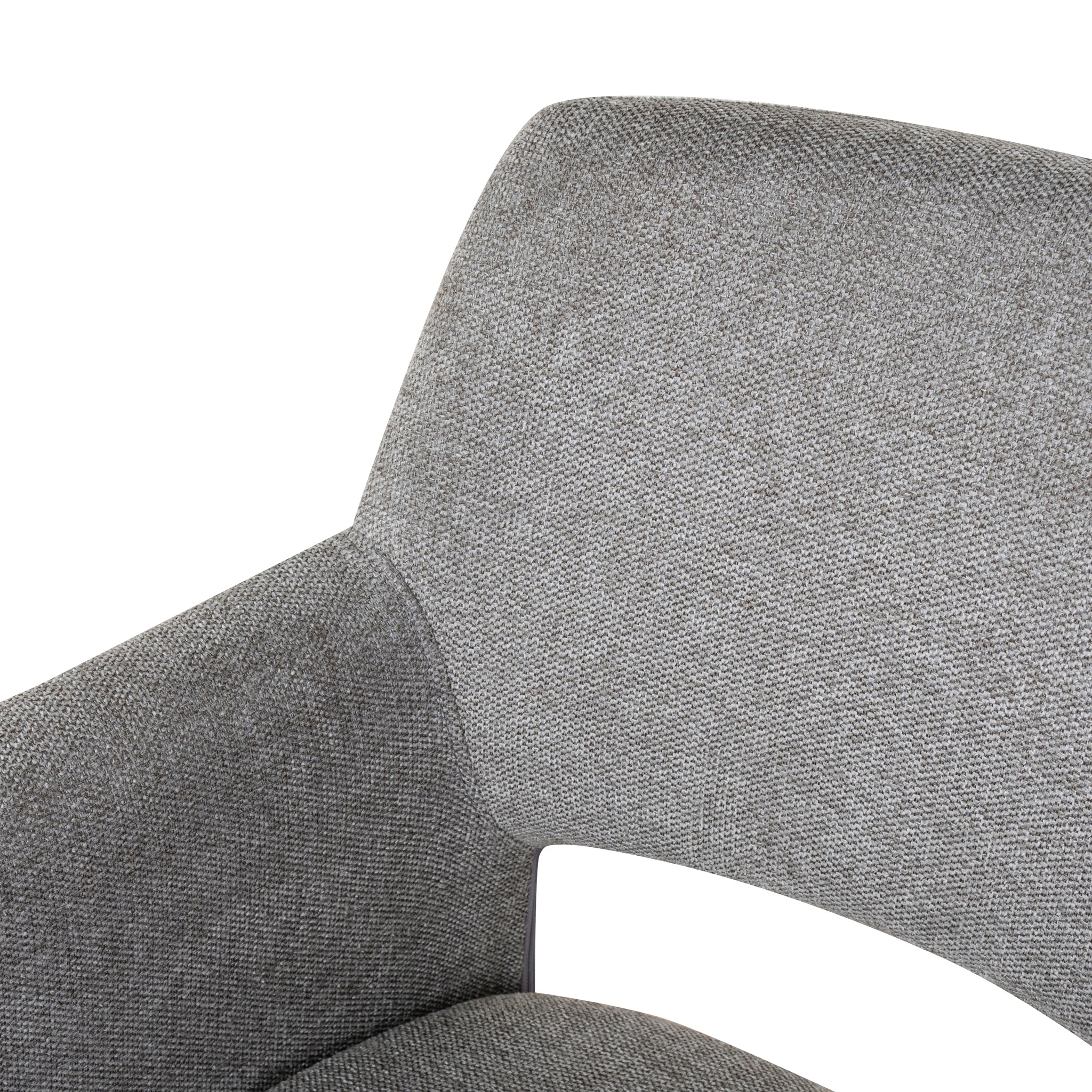 Set of 2 - Marko Fabric Dining Chair - Spec Grey