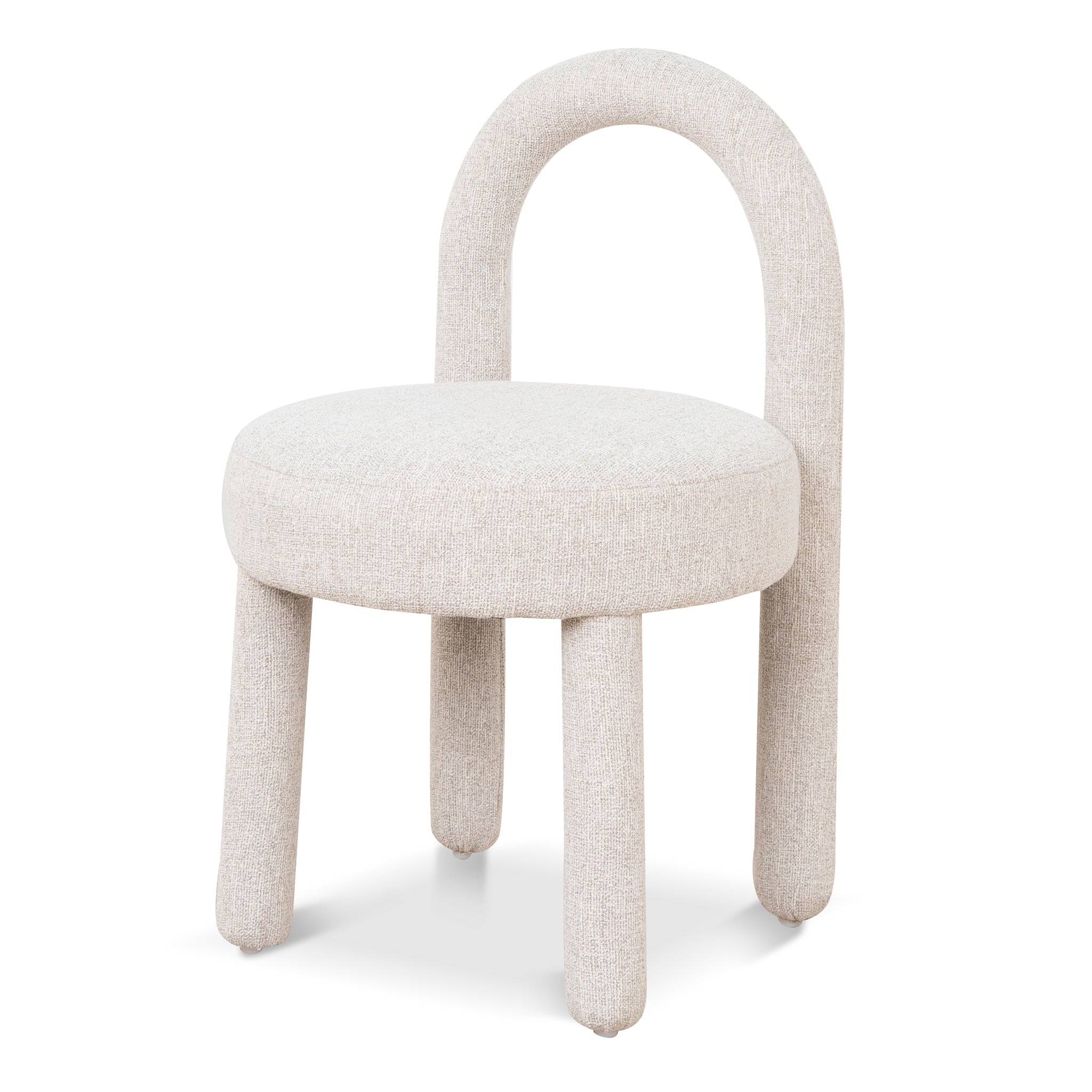 Set of 2 - Fusion Dining Chair - Coastal Beige