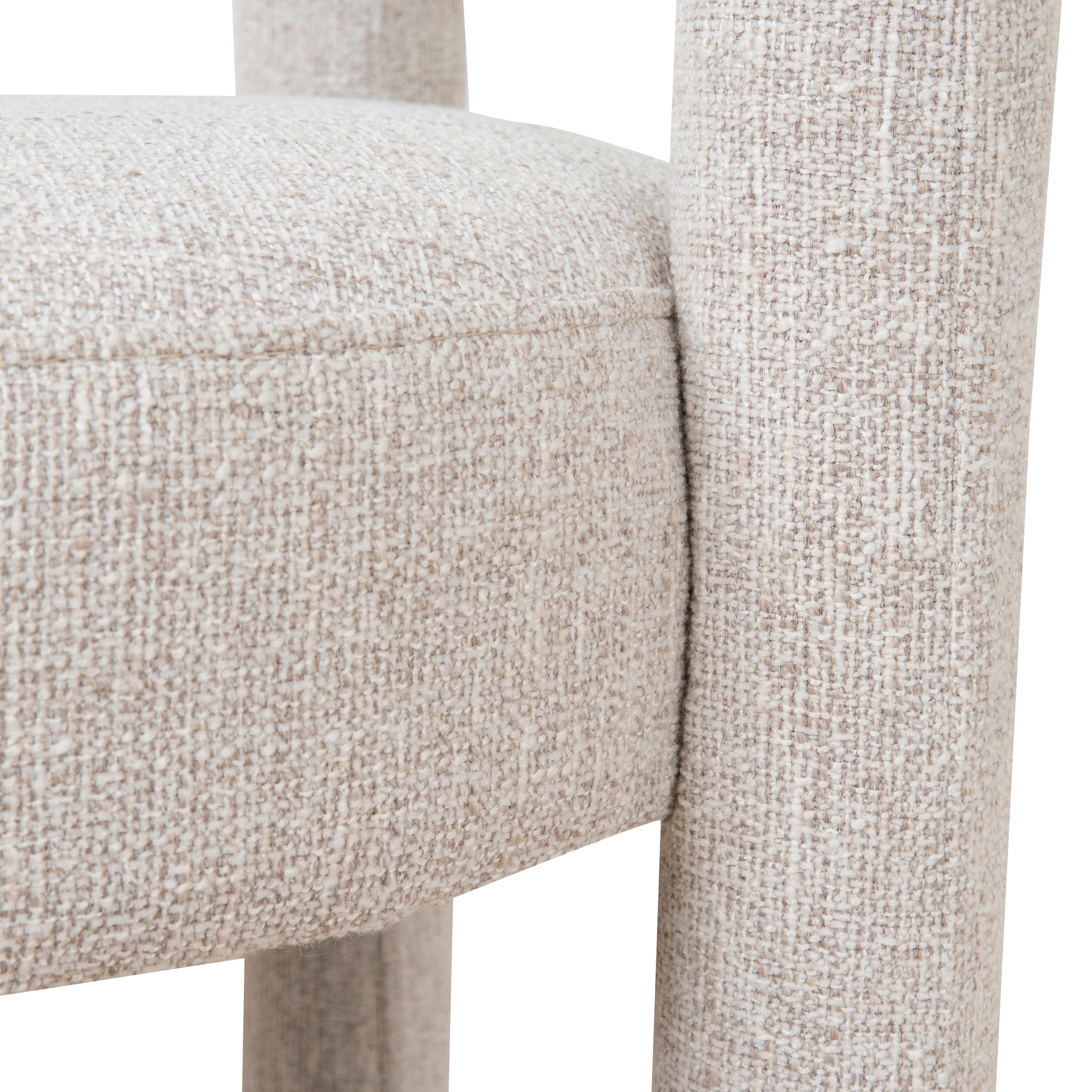 Set of 2 - Fusion Dining Chair - Coastal Beige