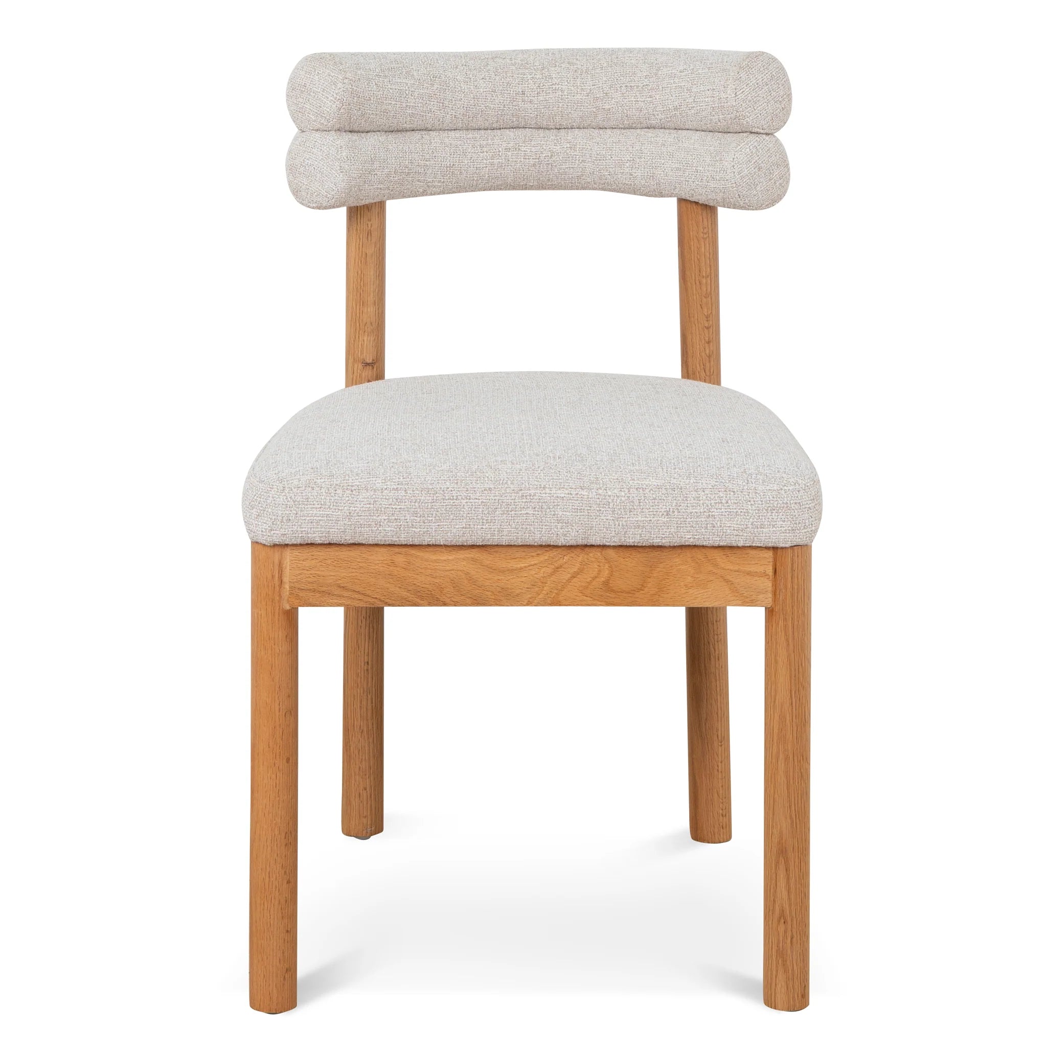 Showcasing Pokesa Dining Chair - Coastal Beige (Set of 2) DC10147-MYx2 Dining Chair by Calibre Furniturs