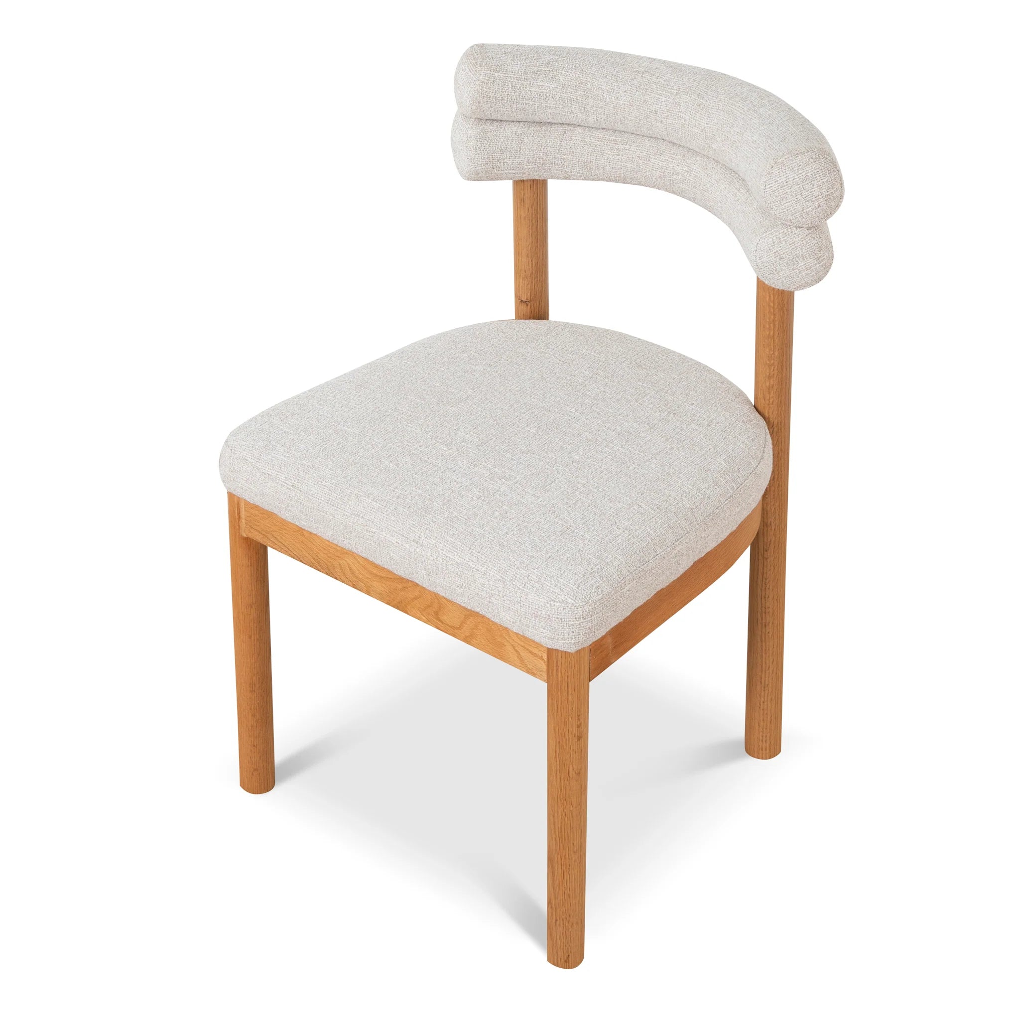 Pokesa Dining Chair - Coastal Beige (Set of 2)