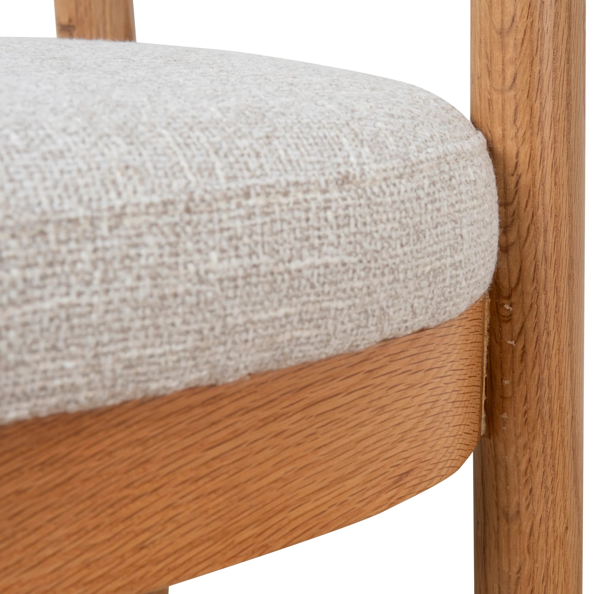 Pokesa Dining Chair - Coastal Beige (Set of 2)