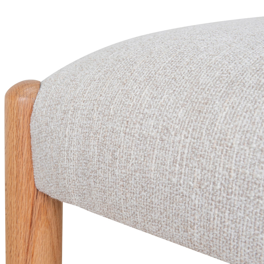 Fabric Dining Chair - Coastal Beige (Set of 2)