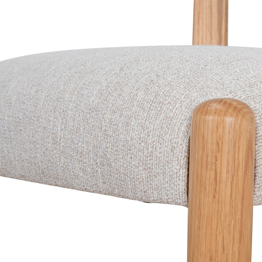 Fabric Dining Chair - Coastal Beige (Set of 2)