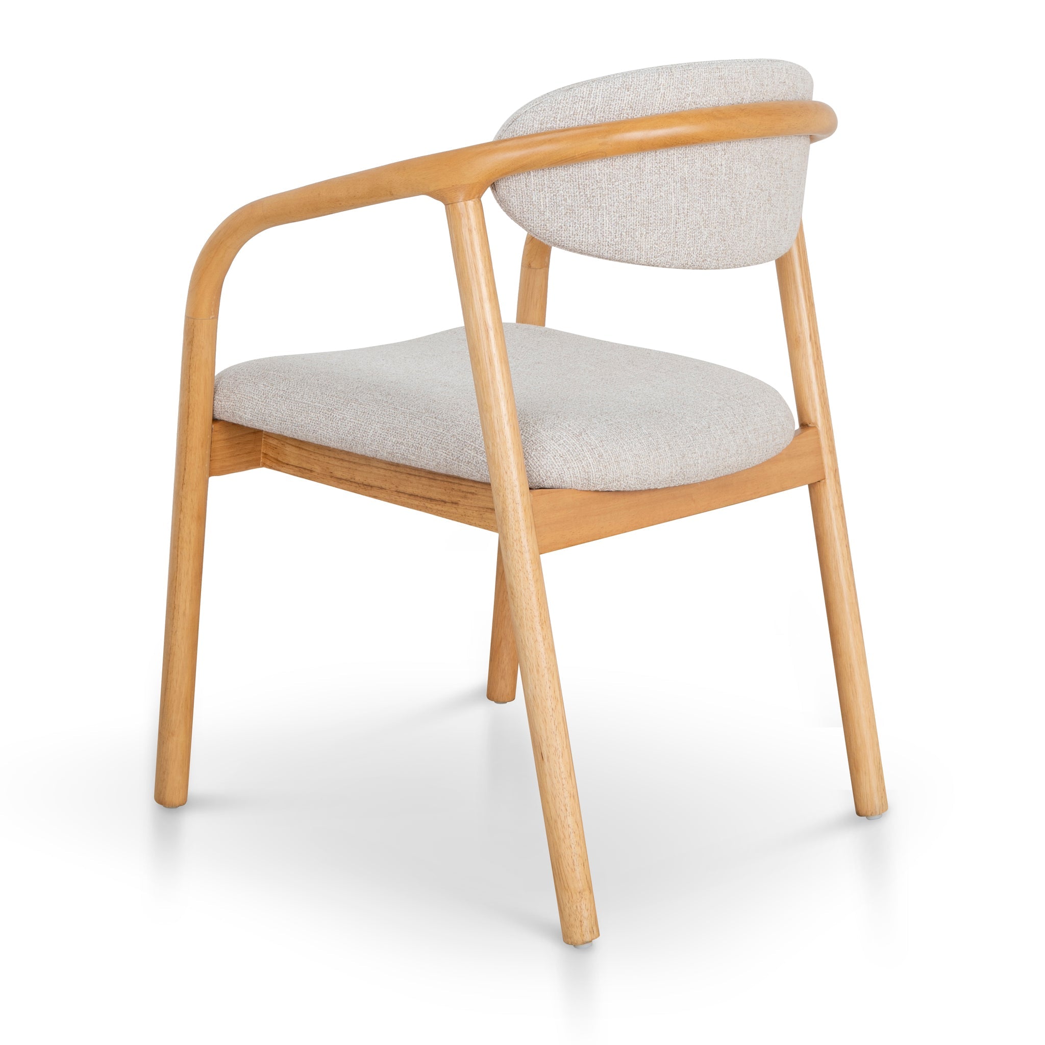 Coastal Beige Dining Chair - Natural