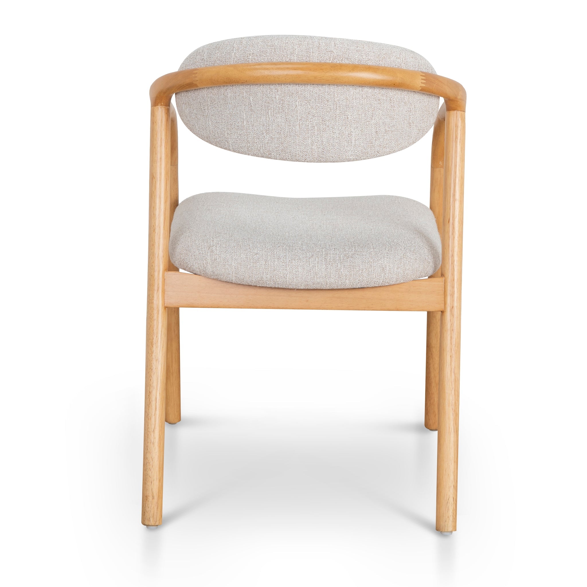 Coastal Beige Dining Chair - Natural