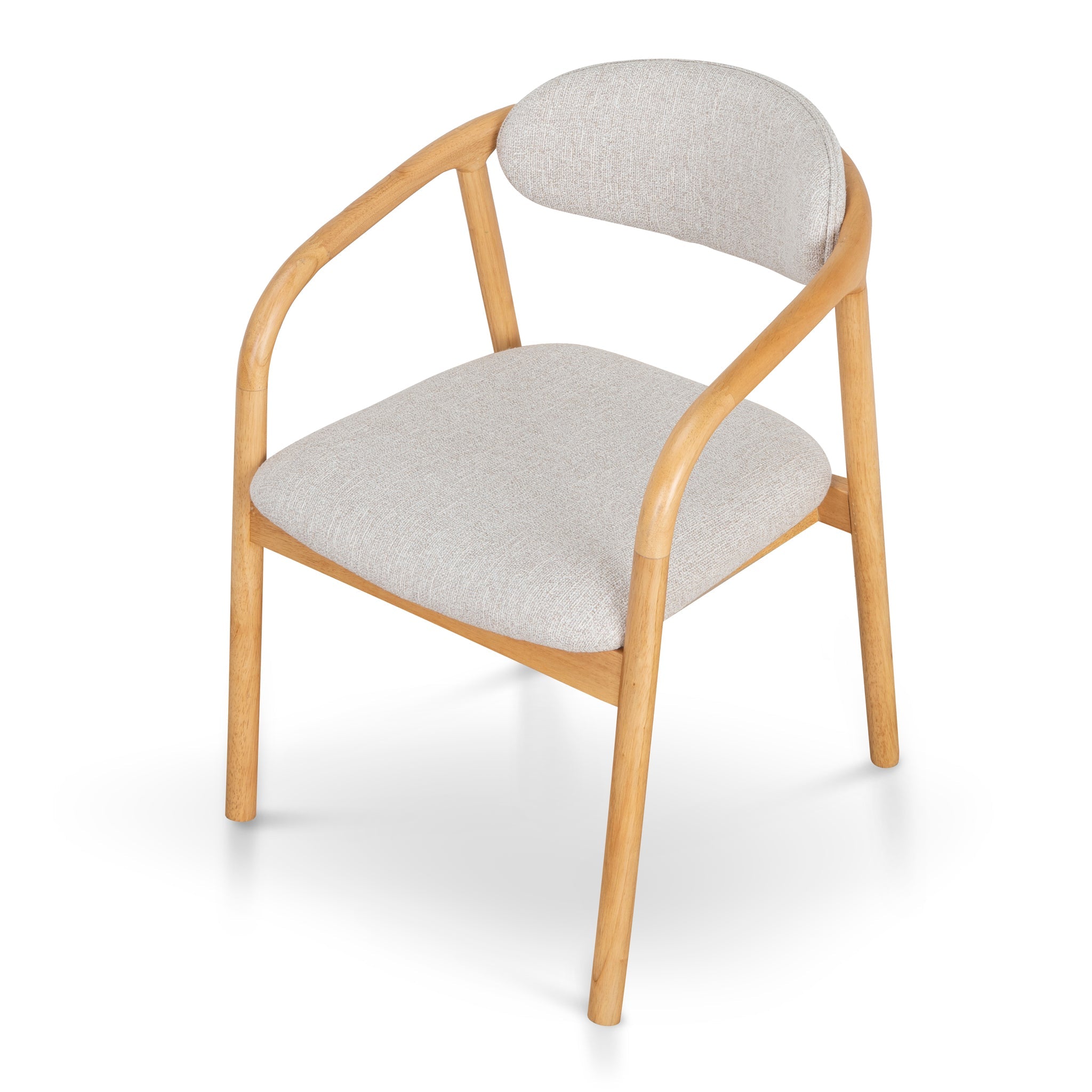 Coastal Beige Dining Chair - Natural