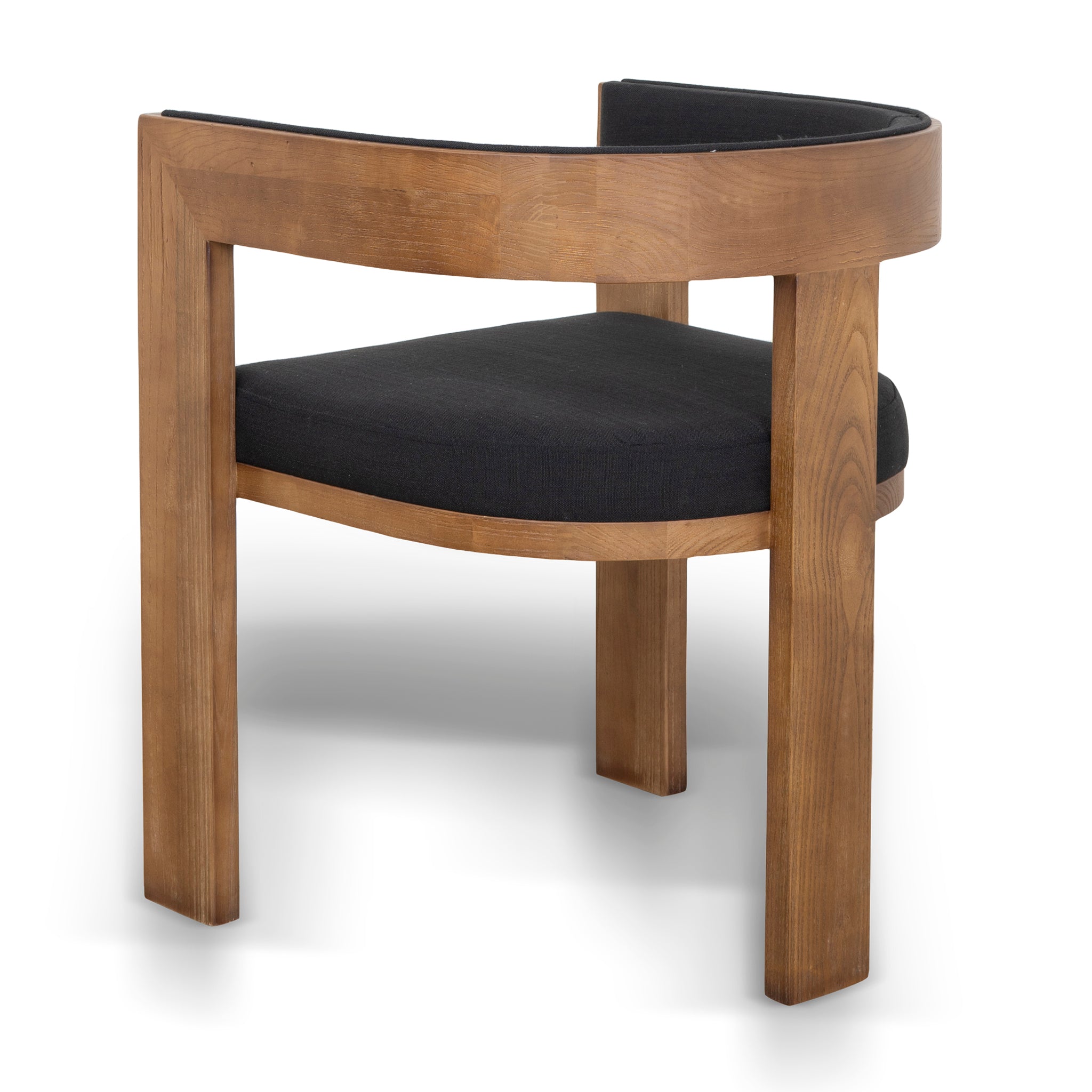 Brown ELM Dining Chair - Black (Set of 2) - image 5