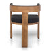 Brown ELM Dining Chair - Black (Set of 2) - image 6
