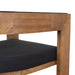 Brown ELM Dining Chair - Black (Set of 2) - image 7