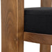 Brown ELM Dining Chair - Black (Set of 2) - image 8