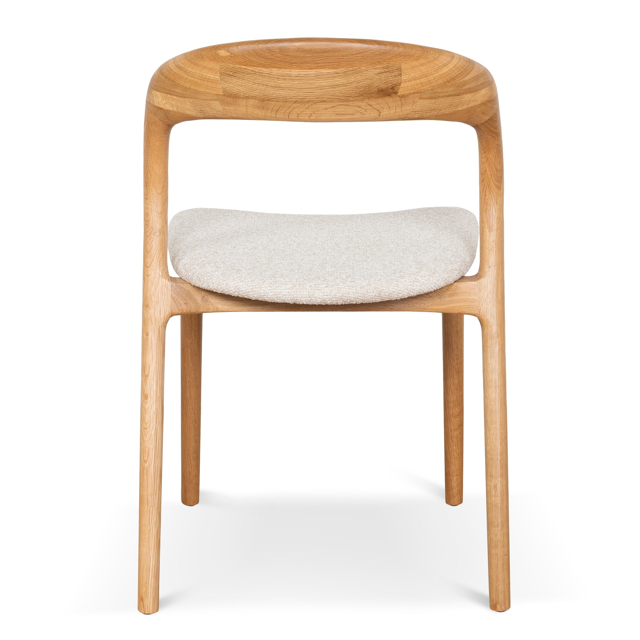 Natural Dining Chair - Beige (Set of 2) - image 6