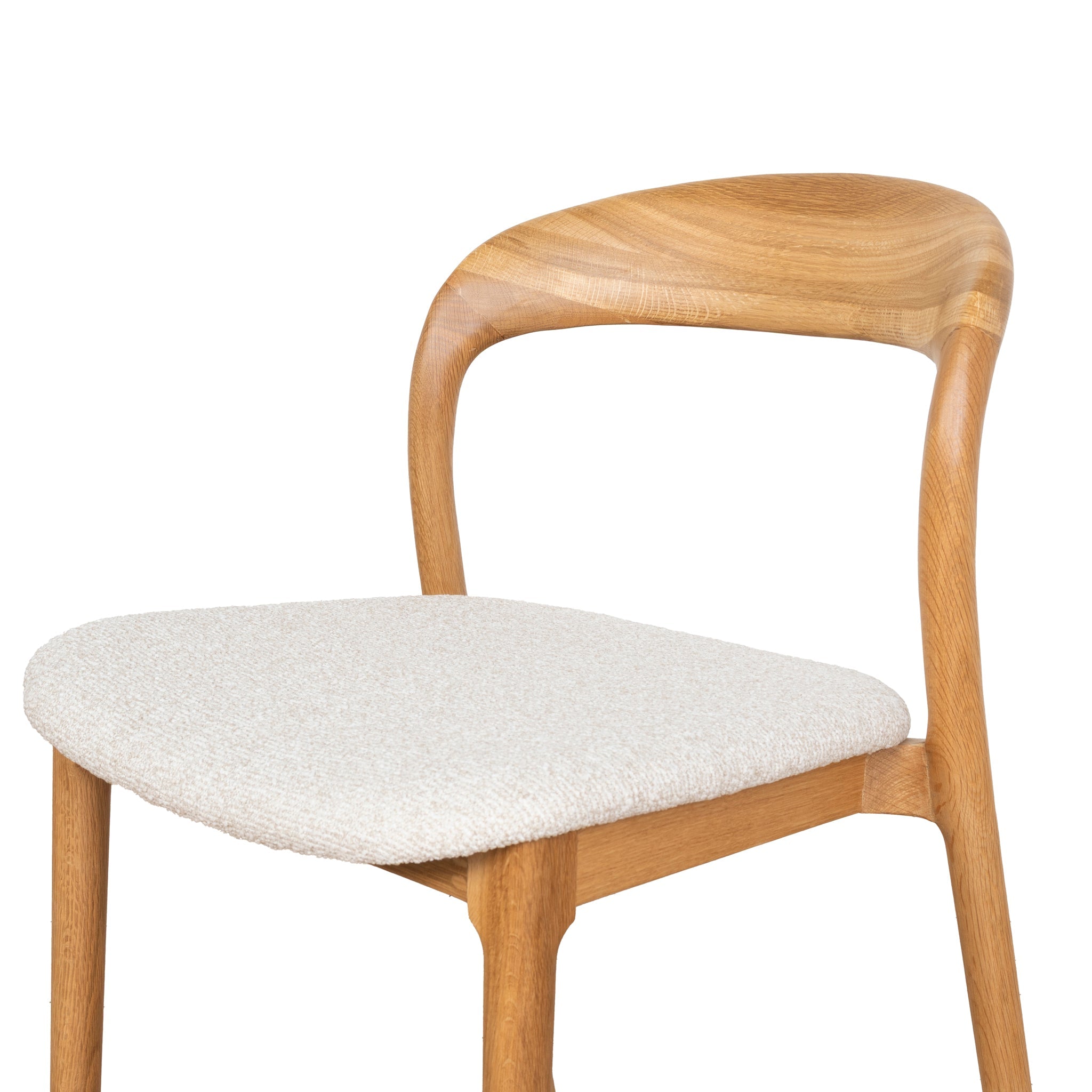 Natural Dining Chair - Beige (Set of 2) - image 8