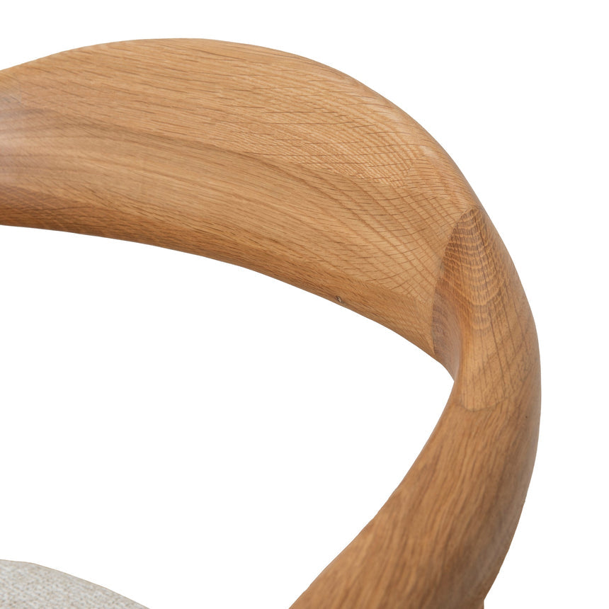 Natural Dining Armchair - Beige (Set of 2)