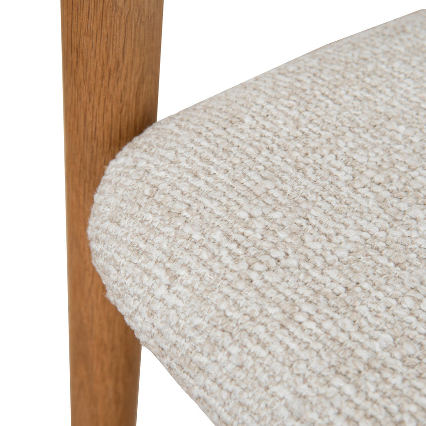 Natural Dining Armchair - Beige (Set of 2)