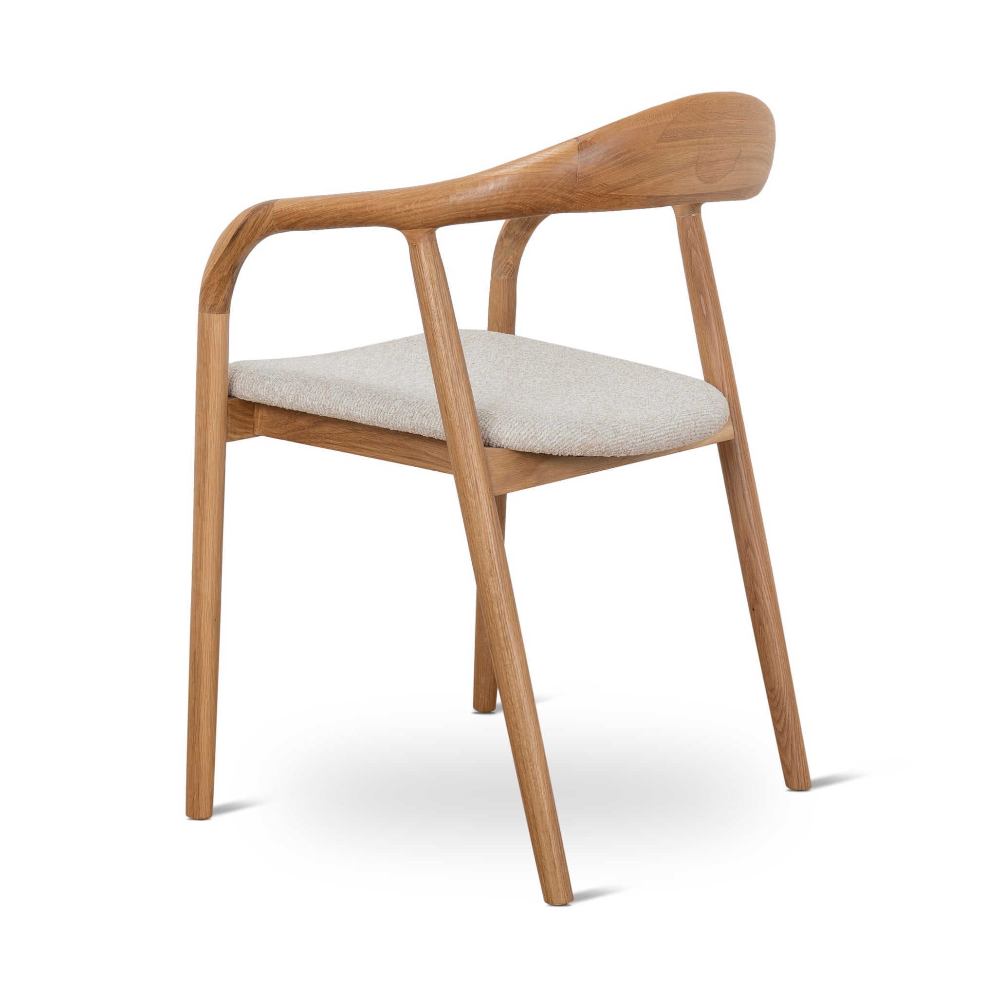 Natural Dining Armchair - Beige (Set of 2) - image 7