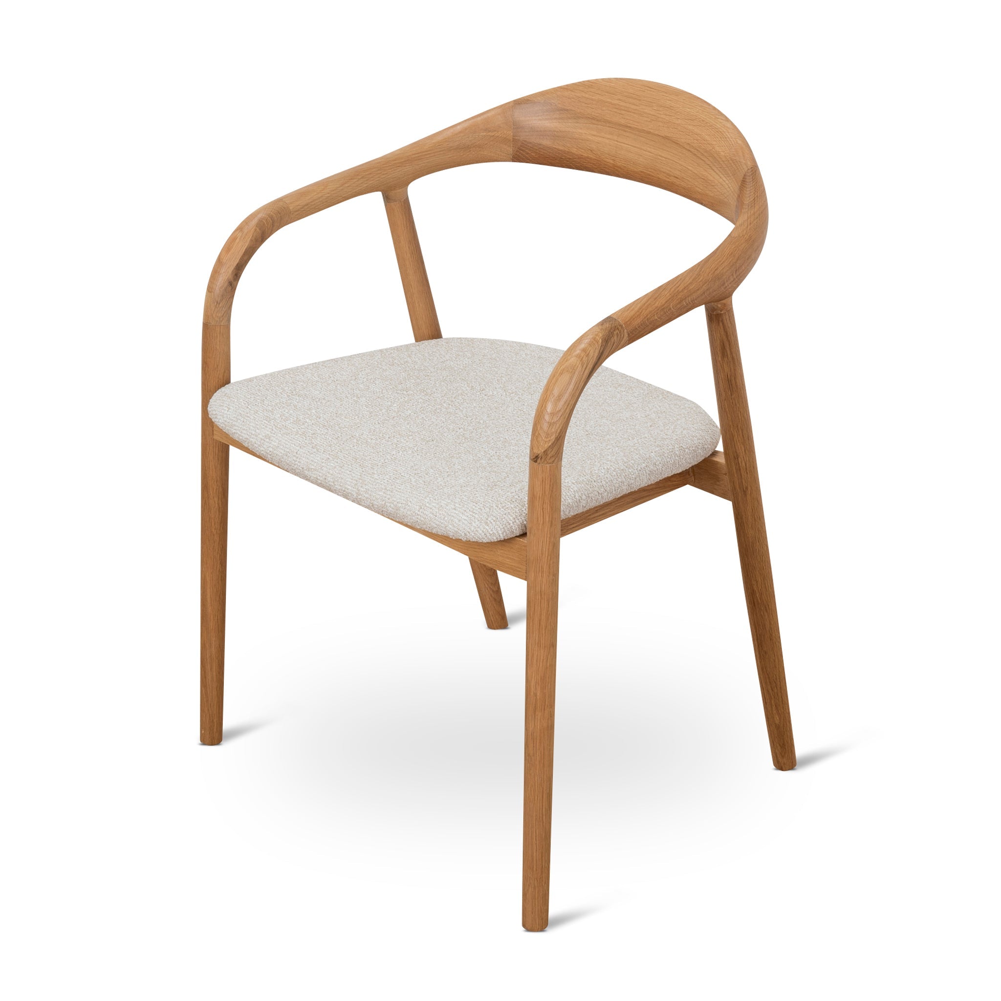 Natural Dining Armchair - Beige (Set of 2) - image 6