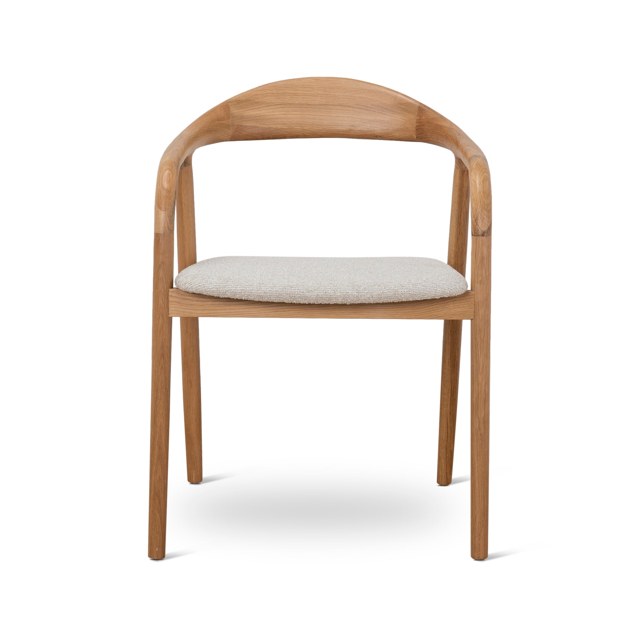Natural Dining Armchair - Beige (Set of 2) - image 5