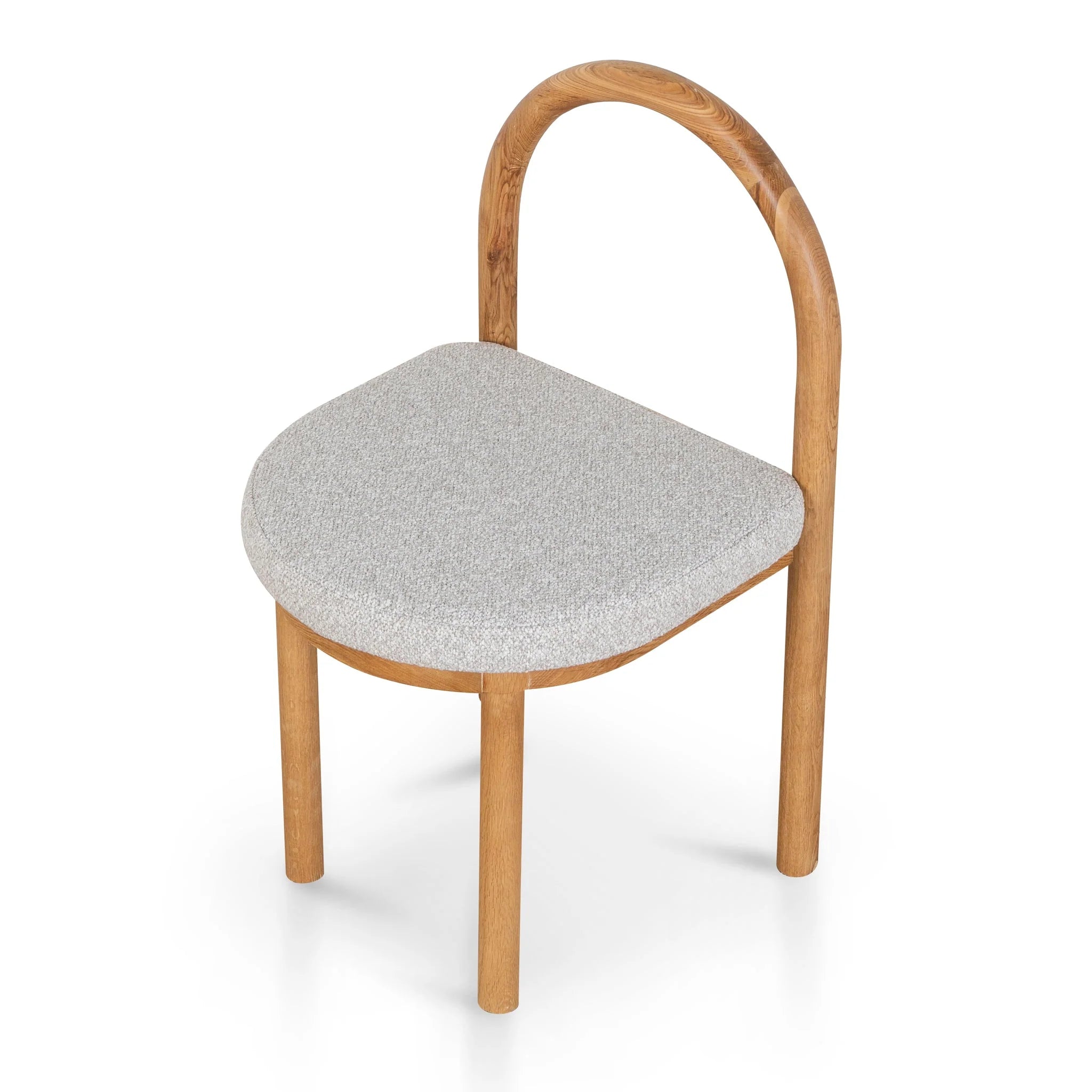 Sasena Natural Dining Chair - Clay Grey (Set of 2)