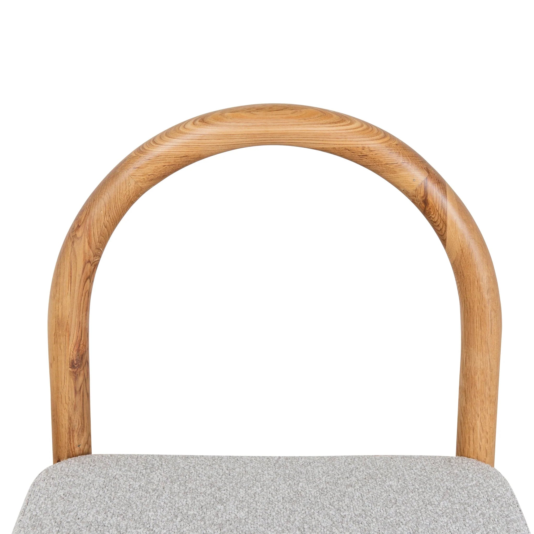 Sasena Natural Dining Chair - Clay Grey (Set of 2)