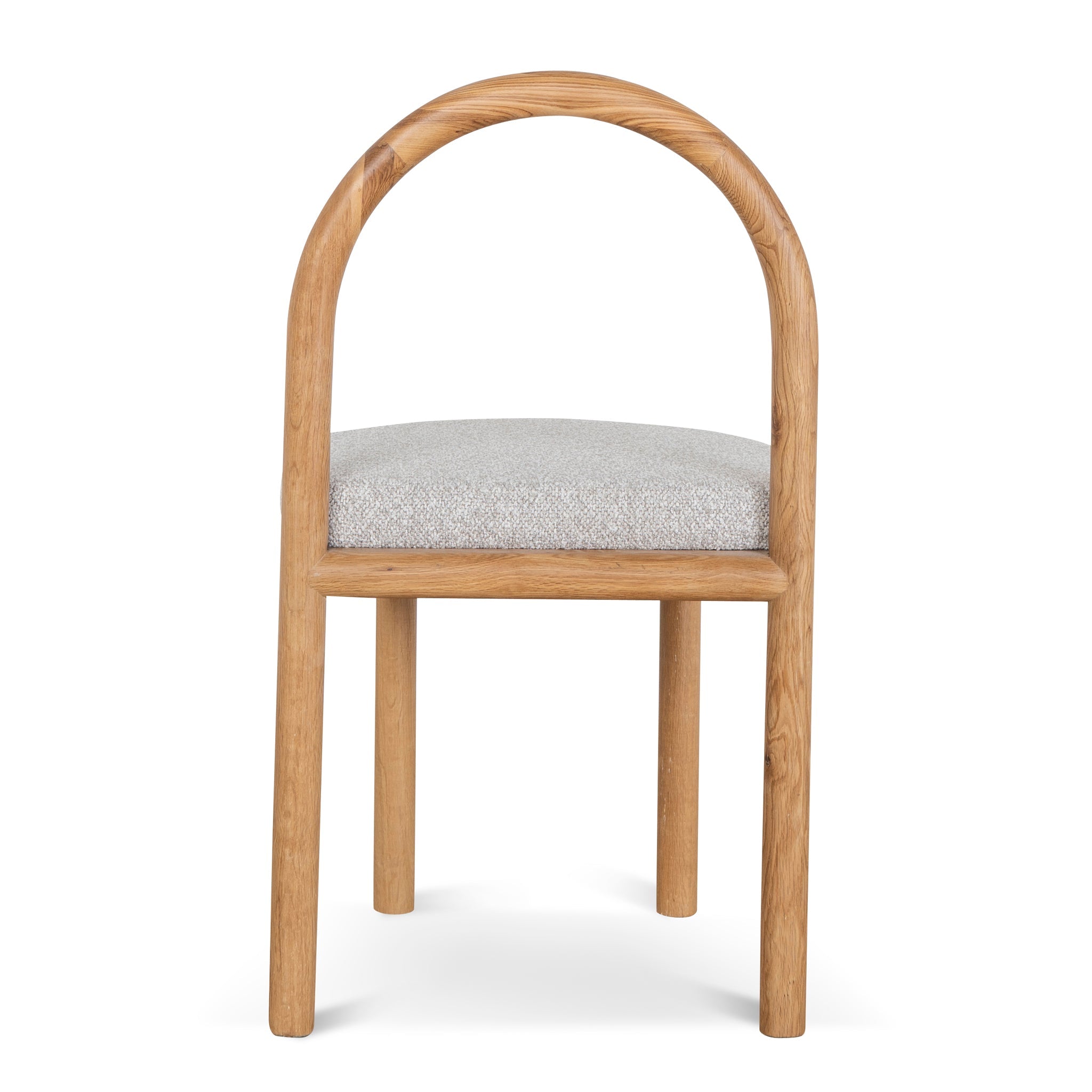 Natural Dining Chair - Clay Grey (Set of 2)