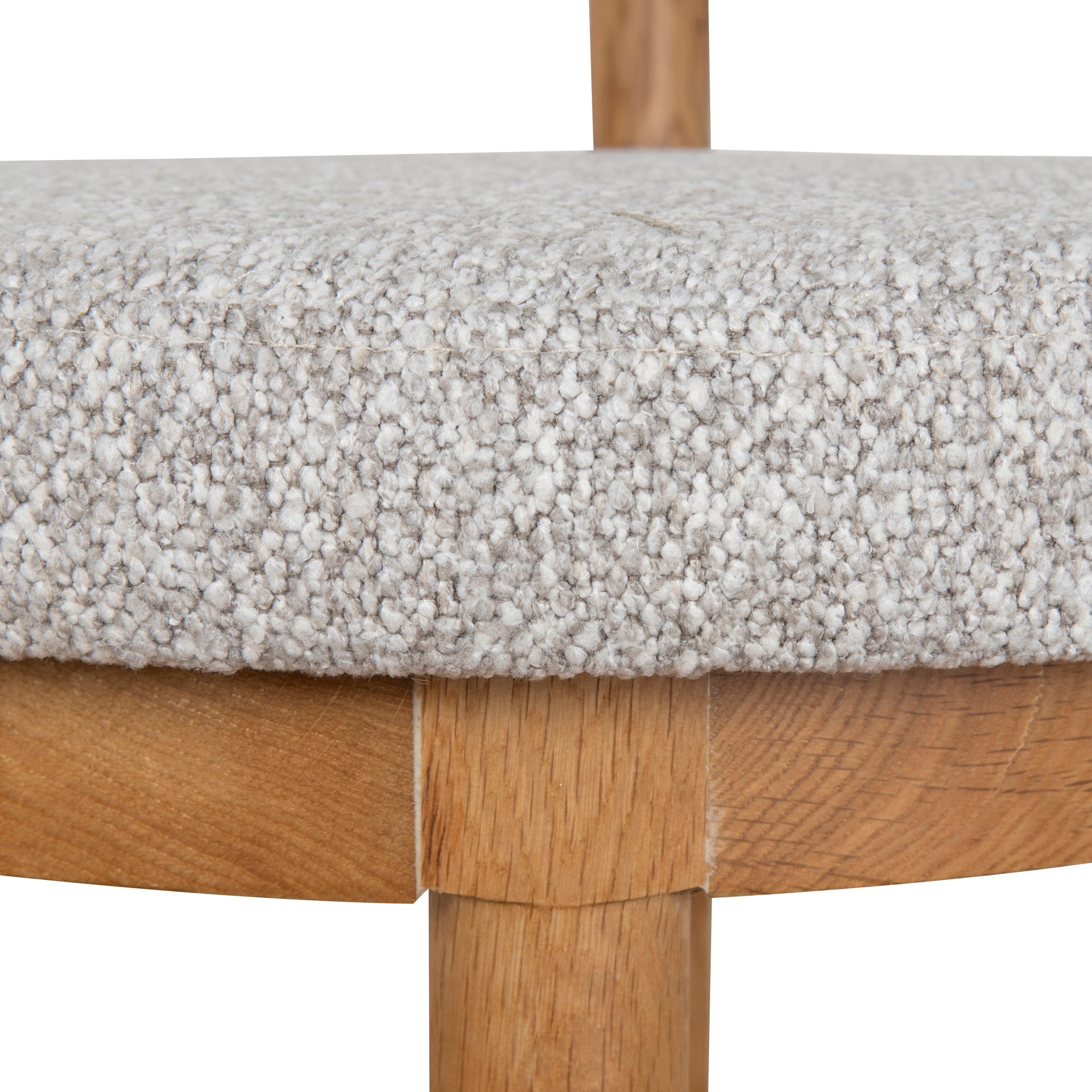 Natural Dining Chair - Clay Grey (Set of 2)