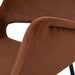 Black Dining Chair - Burnt Brown Seat (Set of 2) - image 10