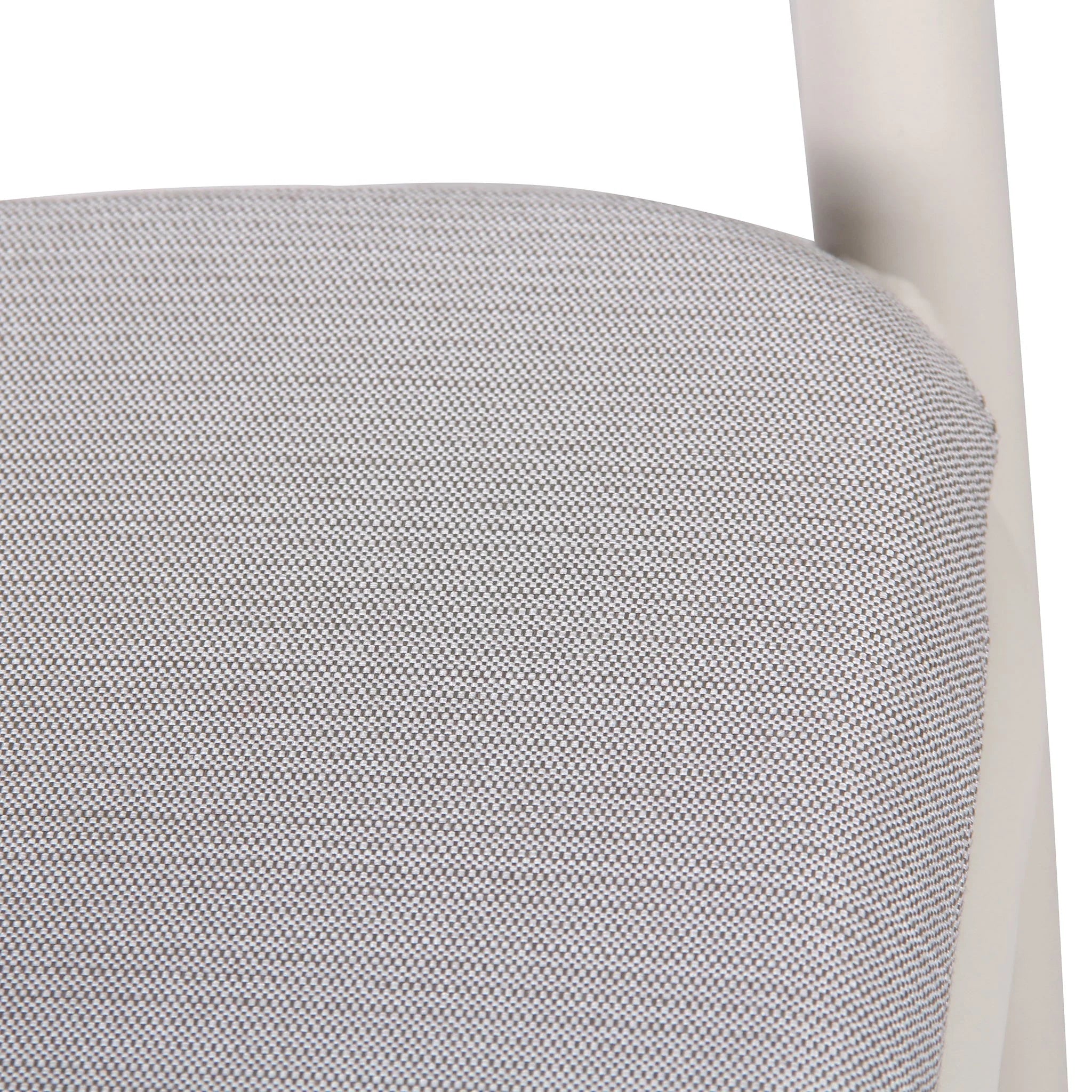 Cerolo Sand White Outdoor Dining Chair - Light Grey (Set of 2)
