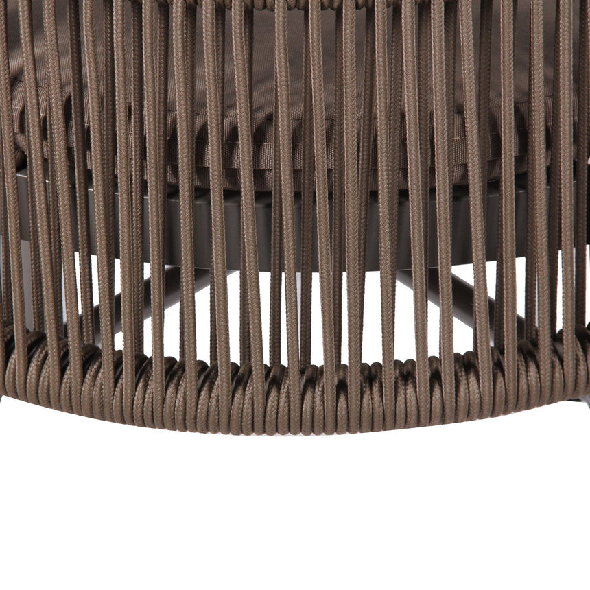 Beige Outdoor Dining Chair - Brown (Set of 2)