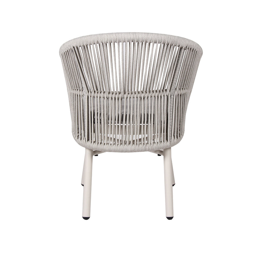 Sand White Outdoor Dining Chair - Light Grey (Set of 2)