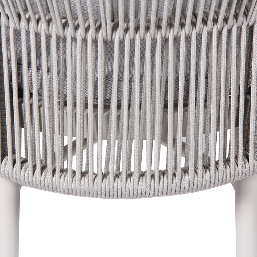 Sand White Outdoor Dining Chair - Light Grey (Set of 2)