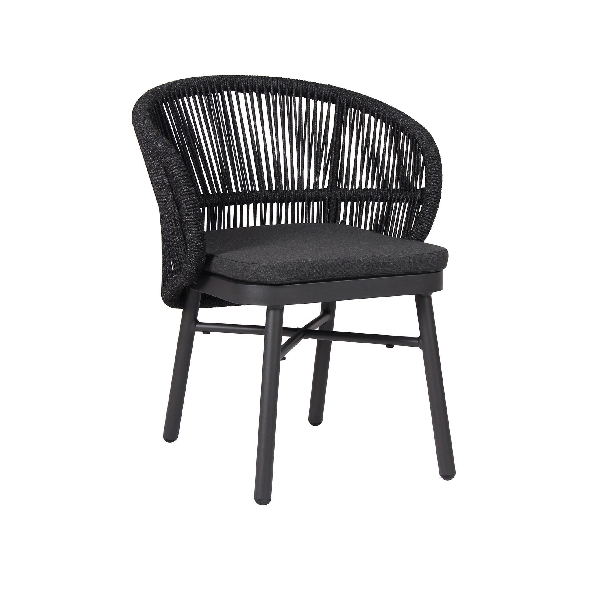 Outdoor Dining Chair - Charcoal (Set of 2) - image 3