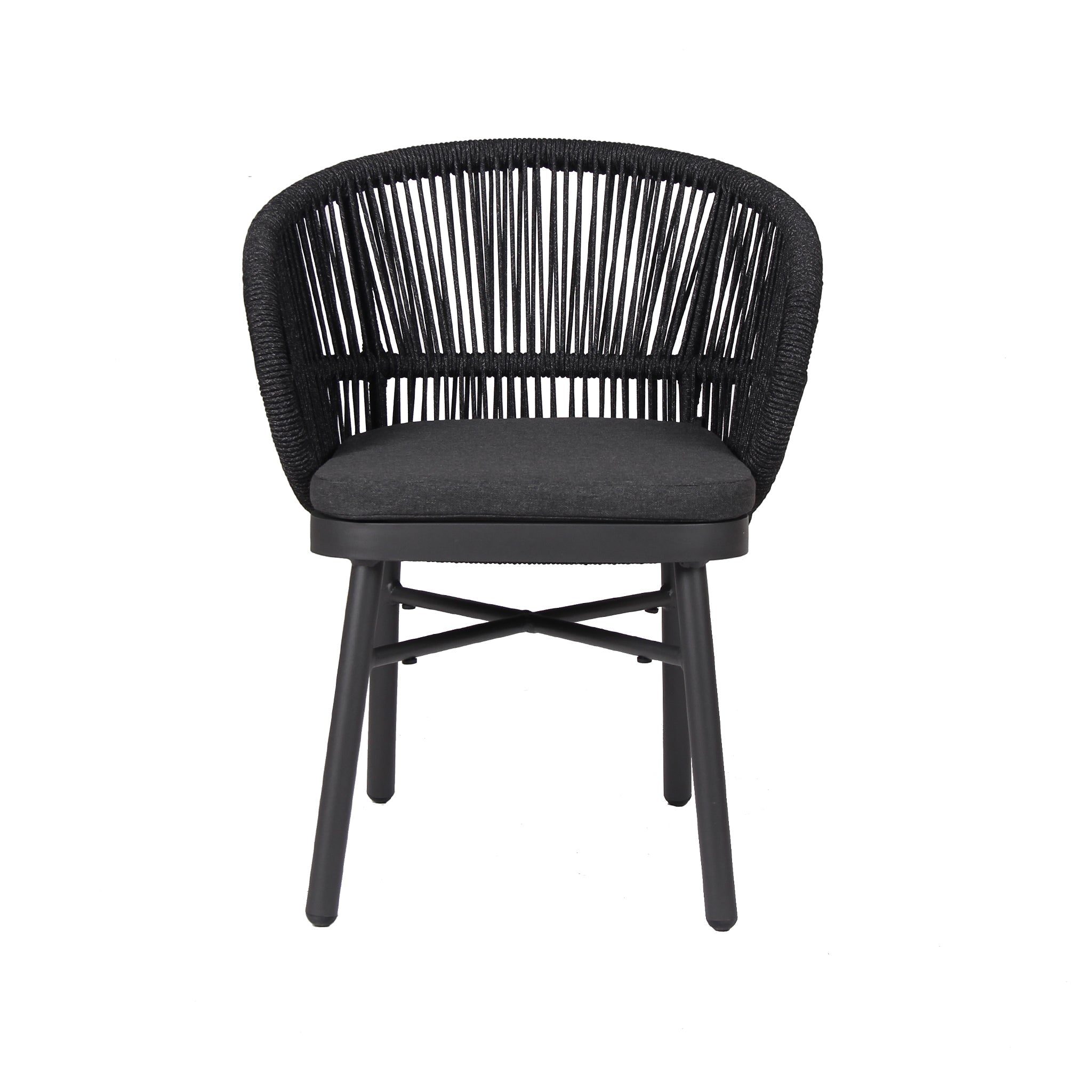 Outdoor Dining Chair - Charcoal (Set of 2) - image 4