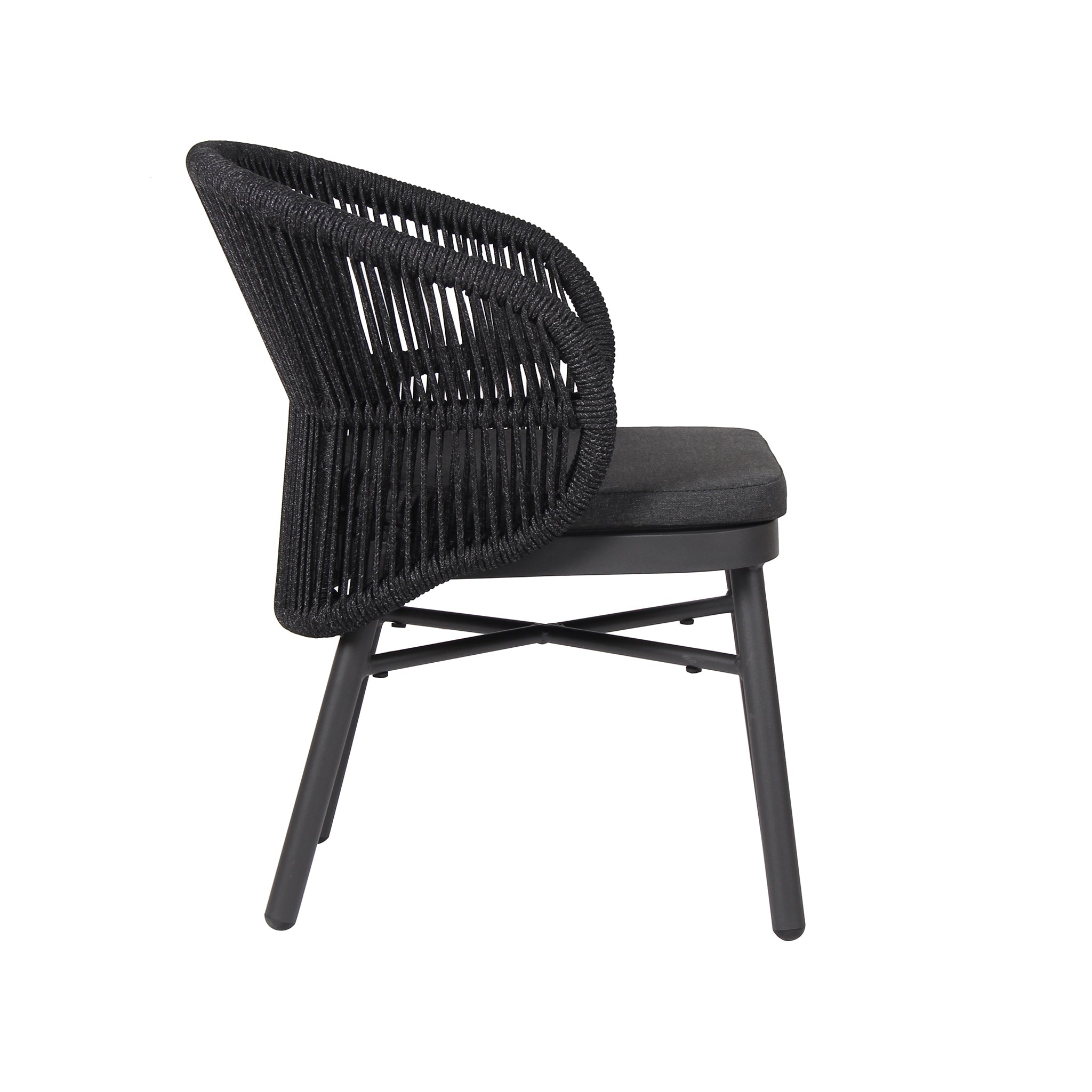 Outdoor Dining Chair - Charcoal (Set of 2) - image 5