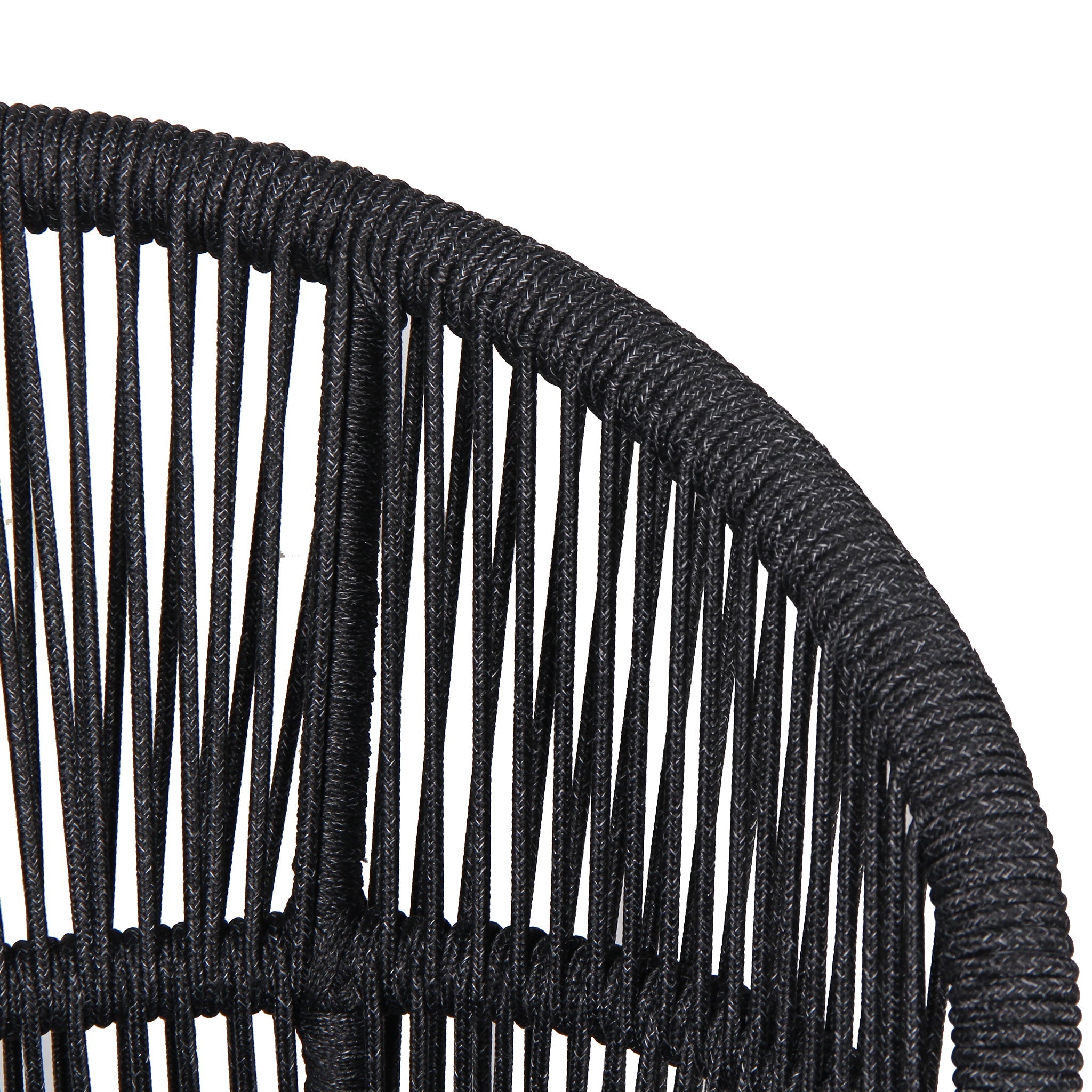 Outdoor Dining Chair - Charcoal (Set of 2) - image 8