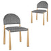 Dining Chair - Neutral Grey (Set of 2)