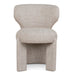 Showcasing Cipelora Fabric Dining Chair - Pale Beige DC10349-FH Dining Chair by Calibre Furniturs