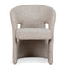 Fabric Dining Chair - Pale Beige - image 3